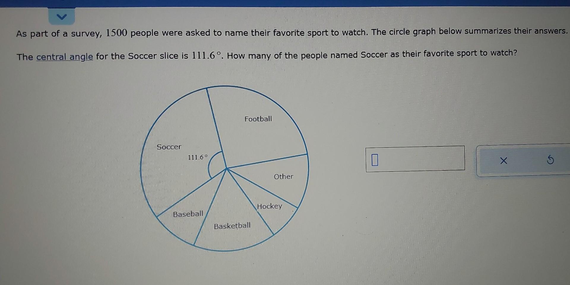 Solved As part of a survey, 1500 people were asked to name | Chegg.com