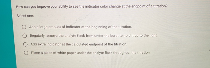 How Can You Improve Your Ability To See The Indicator Chegg Com