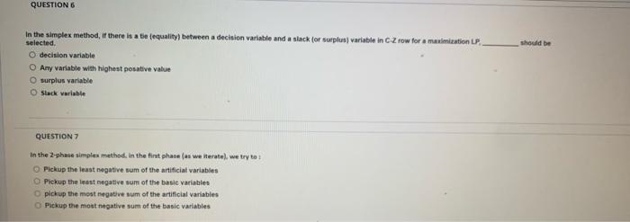 simplex method case study