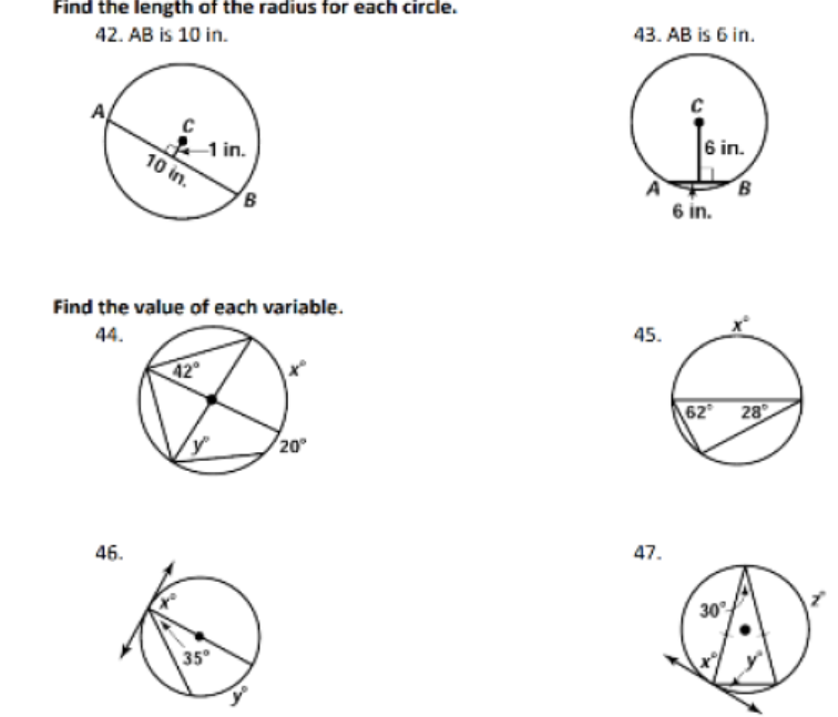 Please help me. ﻿I am studying for geometry and I do | Chegg.com