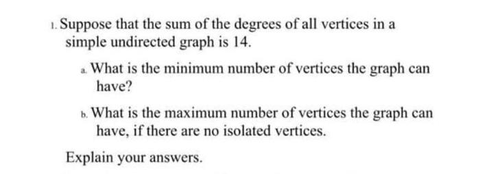 sum of degrees of all vertices is even in undirected graph