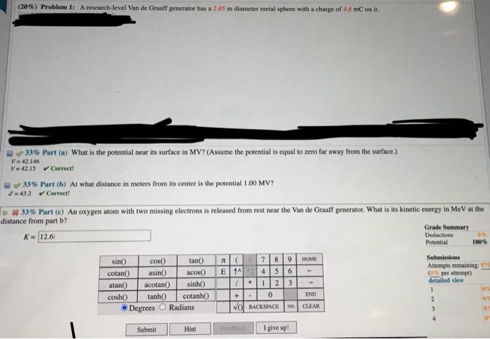 Solved (205) Problem 3: Two very large parallel plates are | Chegg.com