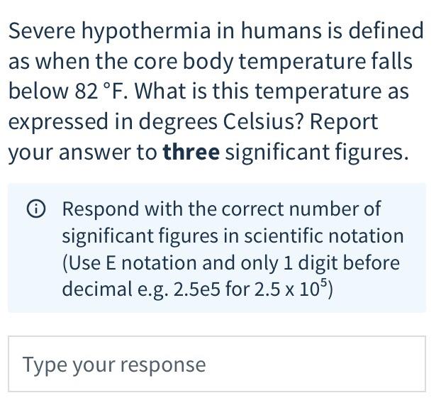 SOLVED: A patient has a body temperature of 38.5 Â°C. Express this  temperature in degrees Fahrenheit. Answer with significant figures?