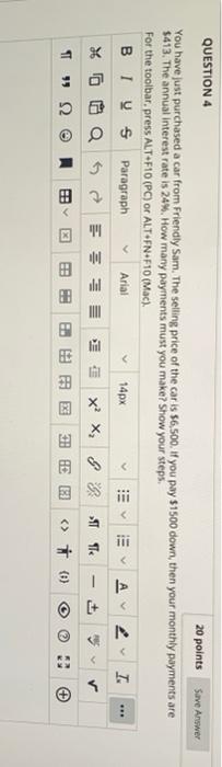 Solved QUESTION 4 20 points Save Answer You have just | Chegg.com