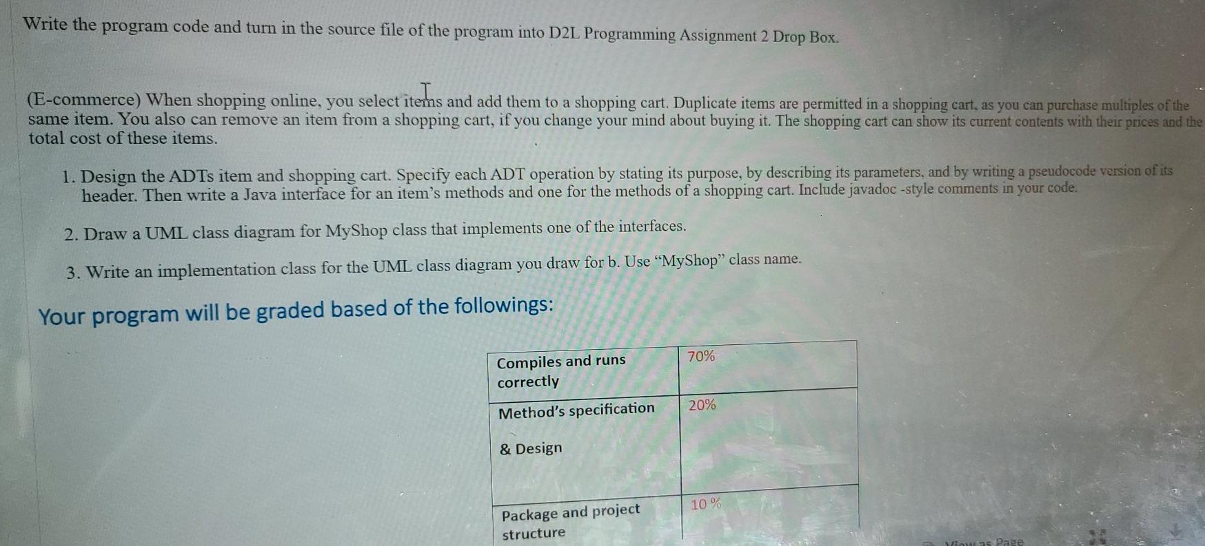 Solved Write the program code and turn in the source file of | Chegg.com
