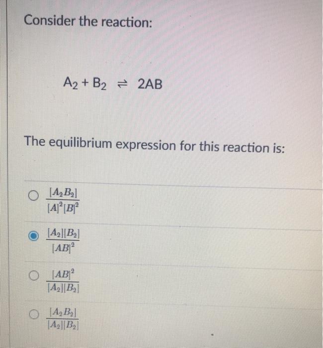 Solved Consider The Reaction: 2A + B = C + 2D The | Chegg.com