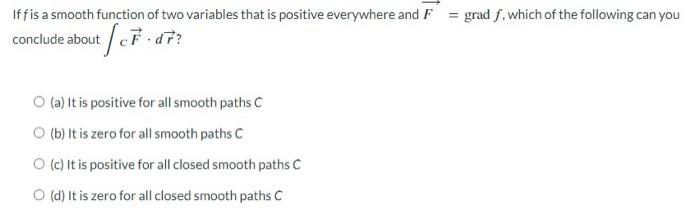 Solved If f is a smooth function of two variables that is | Chegg.com