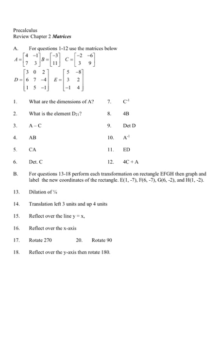 solved-precalculus-review-chapter-2-test-a-for-questions-chegg
