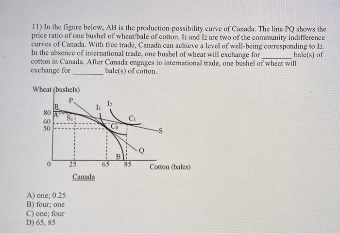 Solved 11 In The Figure Below AB Is The Chegg