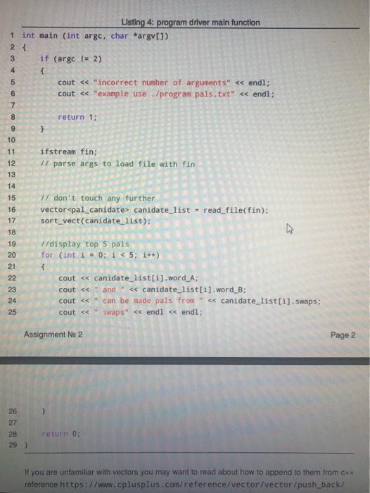 (C++ easy) white pictures are the instructions, black | Chegg.com