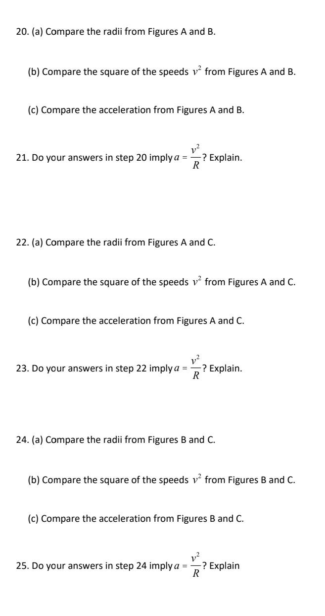 Solved Uniform Circular Motion 1. Consider An Object That Is | Chegg.com