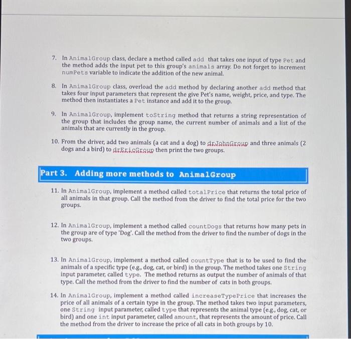 Solved In this Lab, you will implement a Java application | Chegg.com