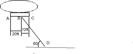 A Dirigible Is Tethered A Cable Attached To Its Chegg  A Dirigible Is Tethered A Cable Attached To Its Chegg