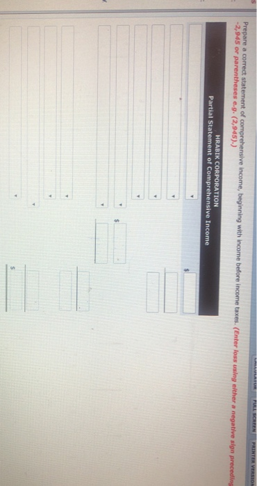 Solved CALCULATOR FULL SCREEN PRINTER VERSION BACK NEXT Do | Chegg.com
