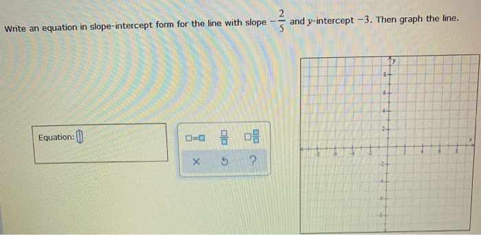 y 1 4x 4 slope intercept form