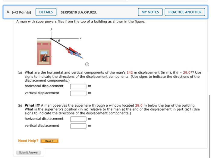 Solved 1. (-/1 Points) DETAILS SERPSE10 3.A.OP.021. MY NOTES | Chegg ...