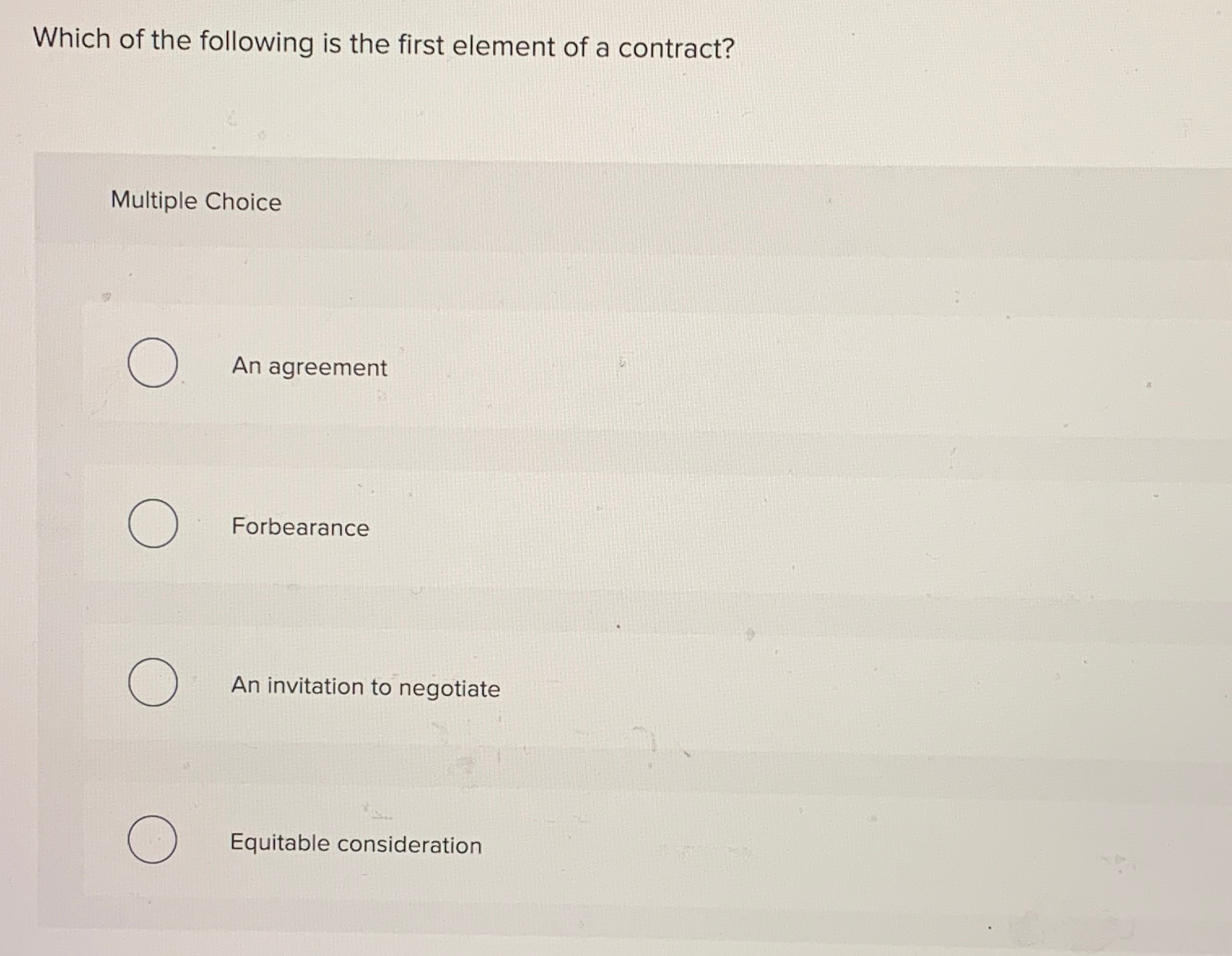 Solved Which of the following is the first element of a | Chegg.com