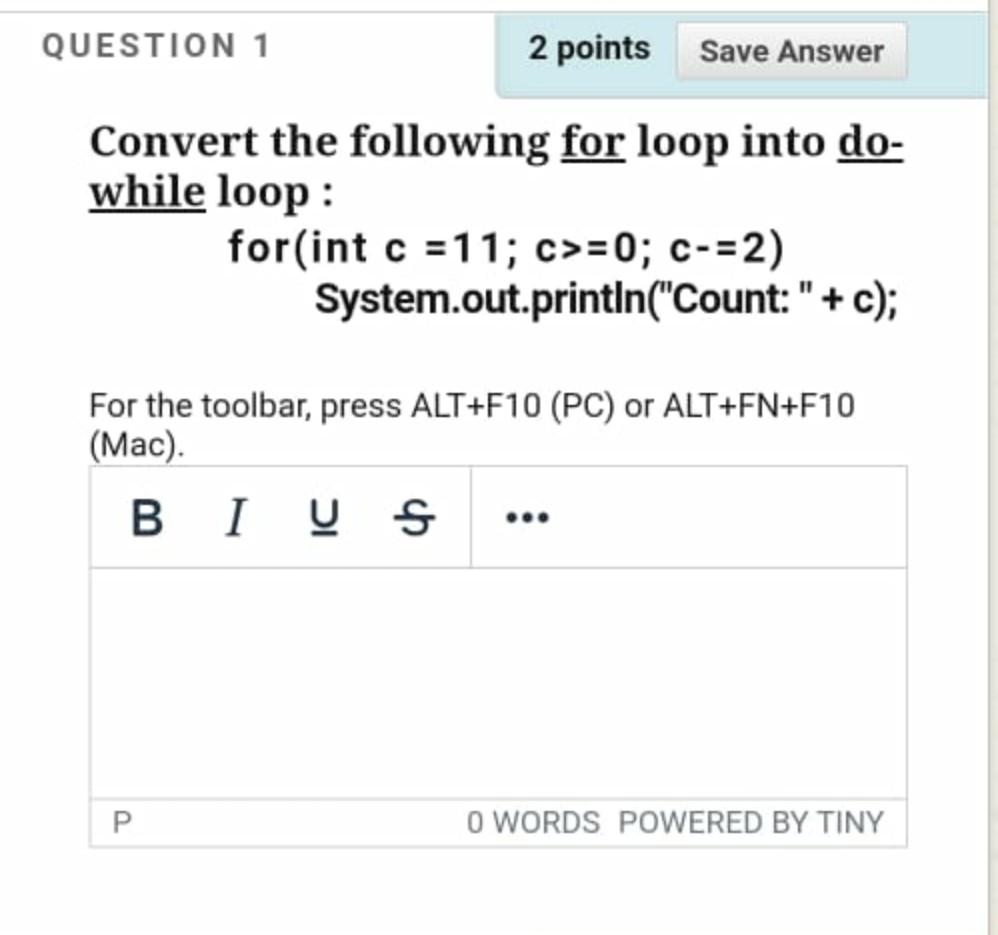 Solved QUESTION 1 2 points Save Answer Convert the following | Chegg.com