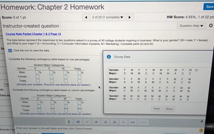 Solved Homework: Chapter 2 Homework Save Score: 0 of 1 pt 2 | Chegg.com