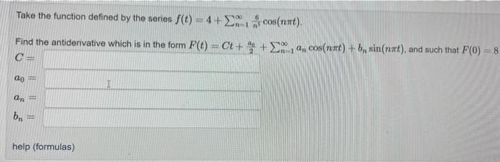 Solved Take the function defined by the series | Chegg.com