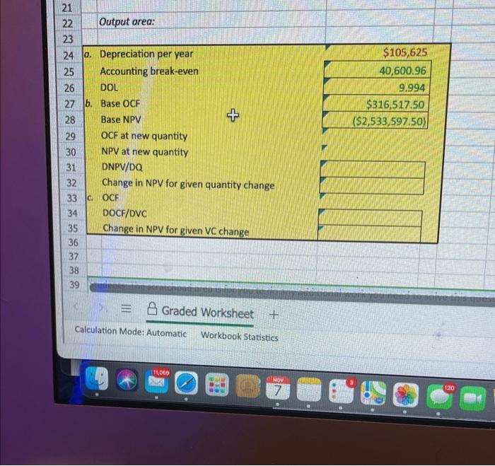 Solved (Use Cells A6 To C17 From The Given Information To | Chegg.com