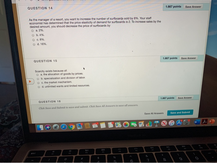 Solved QUESTION 14 1.667 points Save Answer As the manager | Chegg.com