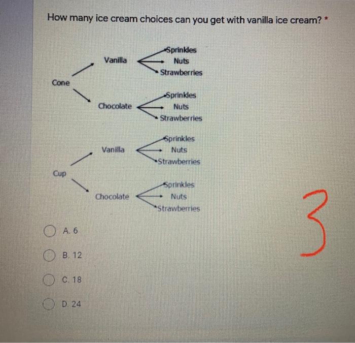 Solved The tree diagram shows the of rolling a die
