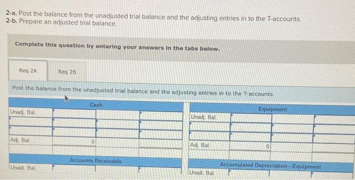 Solved Problem 3-3A Preparing adjusting entries, adjusted | Chegg.com