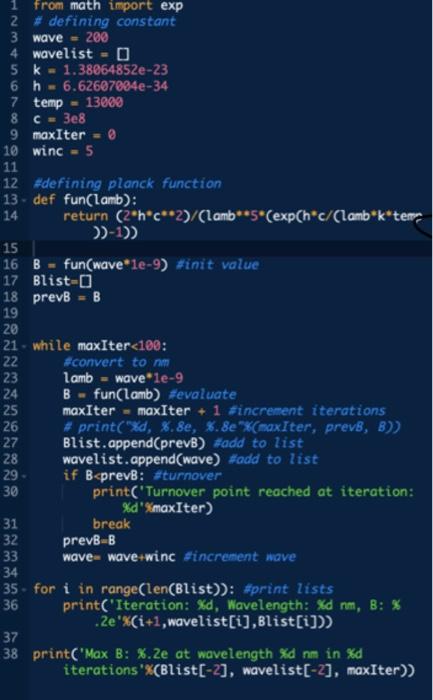 Program Language is python. I need help with the | Chegg.com
