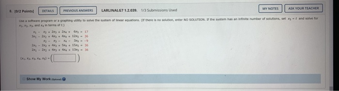 Solved i tried to solve it and it said that my answer was | Chegg.com