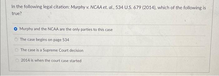 Murphy v outlet ncaa