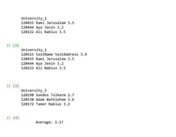Solved In this assignment, you will implement a class for a | Chegg.com