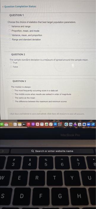Solved Question Completion Status: QUESTION 1 Choose the | Chegg.com
