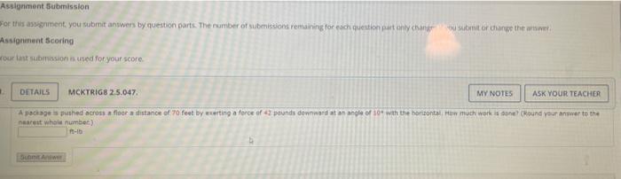 Solved Assignment Submission For this assignment, you submit | Chegg.com