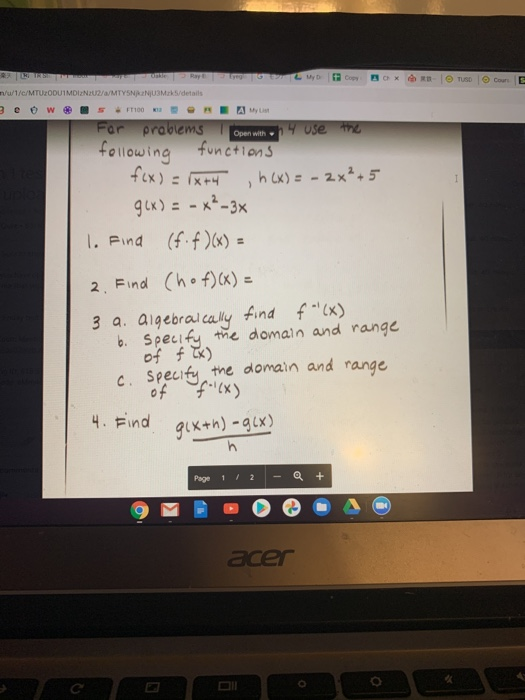 Solved Core Tusd N U 1 C Mtuzoduimdi2nzu2 A Mty5nnume De Chegg Com