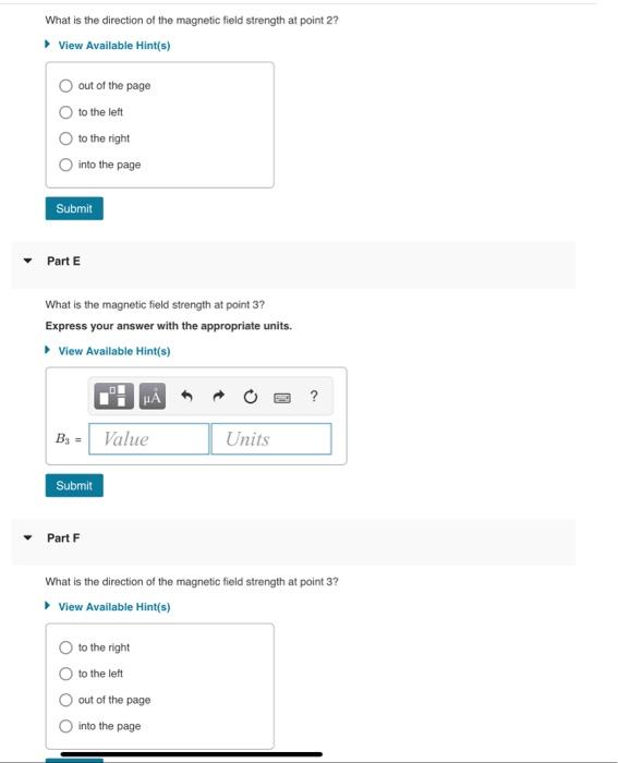 Solved Assume that I=14 A in . Part A What is the magnetic | Chegg.com