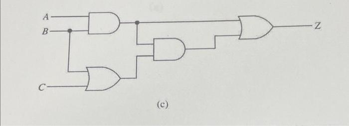 Solved Write the Boolean equations for the circuits shown | Chegg.com