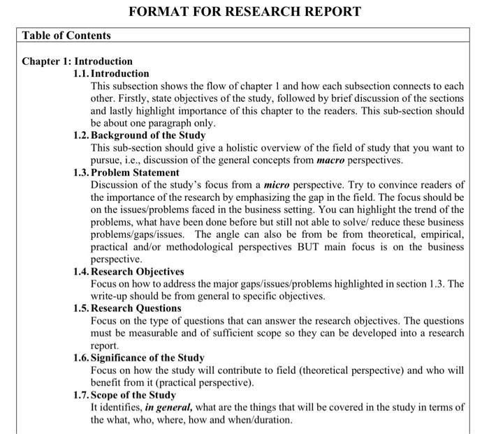 research chapter 1 contents