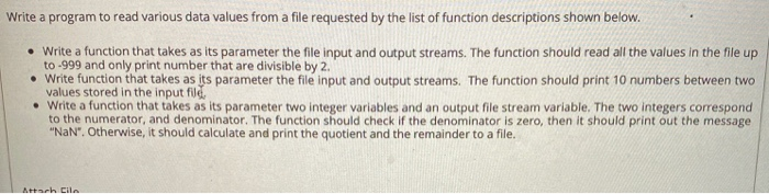 Solved Write a function that takes as its parameter the file | Chegg.com