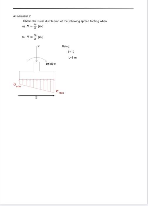 Solved ASSIGNMENT 2 Obtain the stress distribution of the | Chegg.com