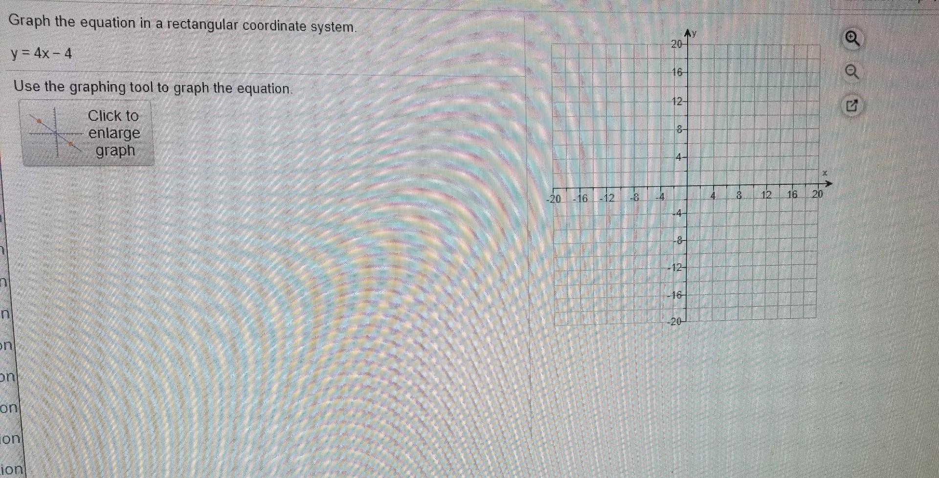 Solved Graph the equation in a rectangular coordinate | Chegg.com
