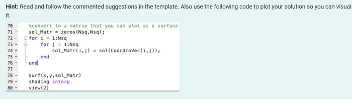 Solved The following template of code will start you on the | Chegg.com