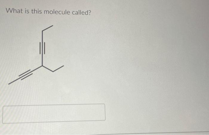 Solved What is this molecule called? | Chegg.com