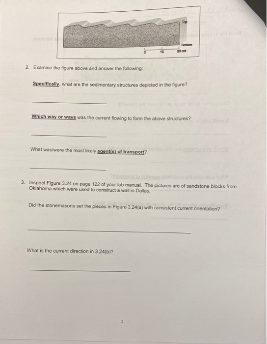 Solved 2. Examine the figure above and answer the following: | Chegg.com