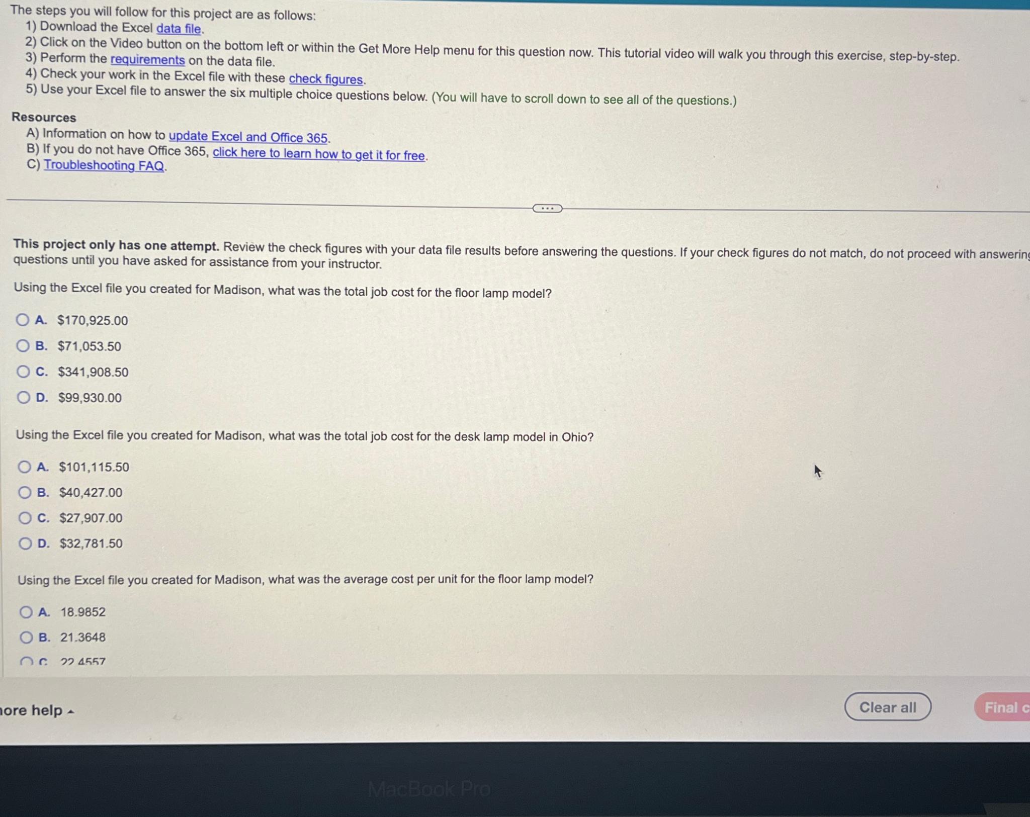 Solved The steps you will follow for this project are as | Chegg.com