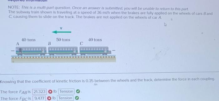 Solved NOTE: This is a multi-part question. Once an answer | Chegg.com