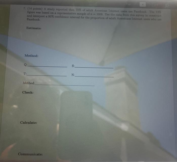 Solved figure was beecd on a reprebentative mample of | Chegg.com