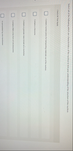Solved Select all of the following which are characteristics | Chegg.com