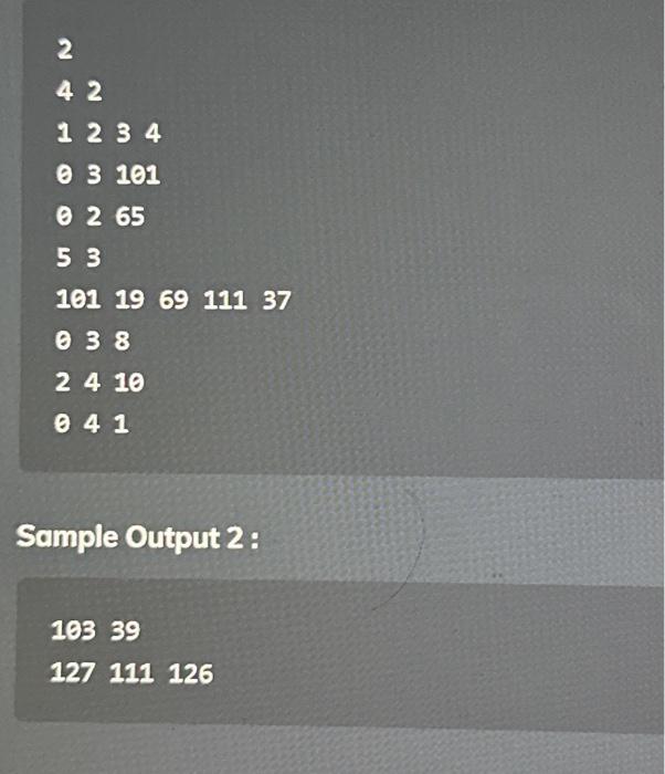 Solved Problem Statement You are given an array ' A ' of | Chegg.com