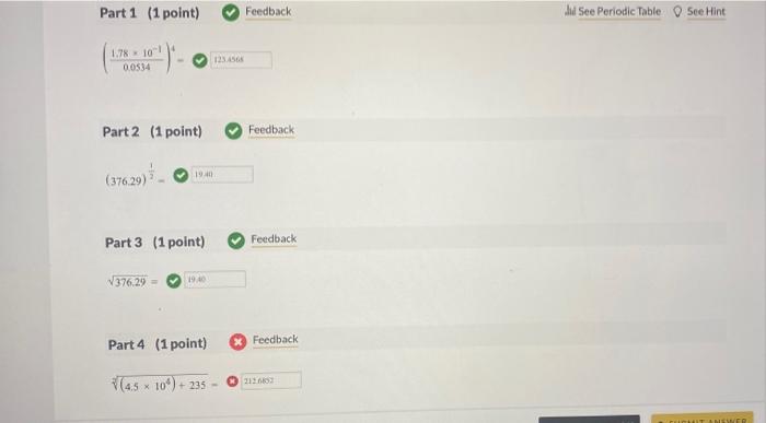 Solved Question ( 4 points) Write the results of the | Chegg.com
